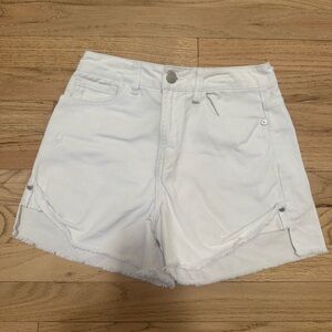 White Jean Shorts - Girls size 12 - Habitual Girl